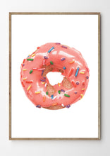 Load image into Gallery viewer, Glazed Pink Doughnut