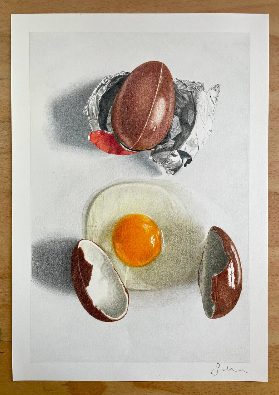 Kinder Surprise - Original Hand Drawing