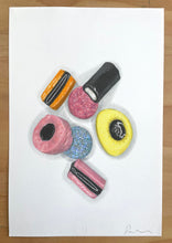 Load image into Gallery viewer, Liquorice Allsorts - Original Hand Drawing