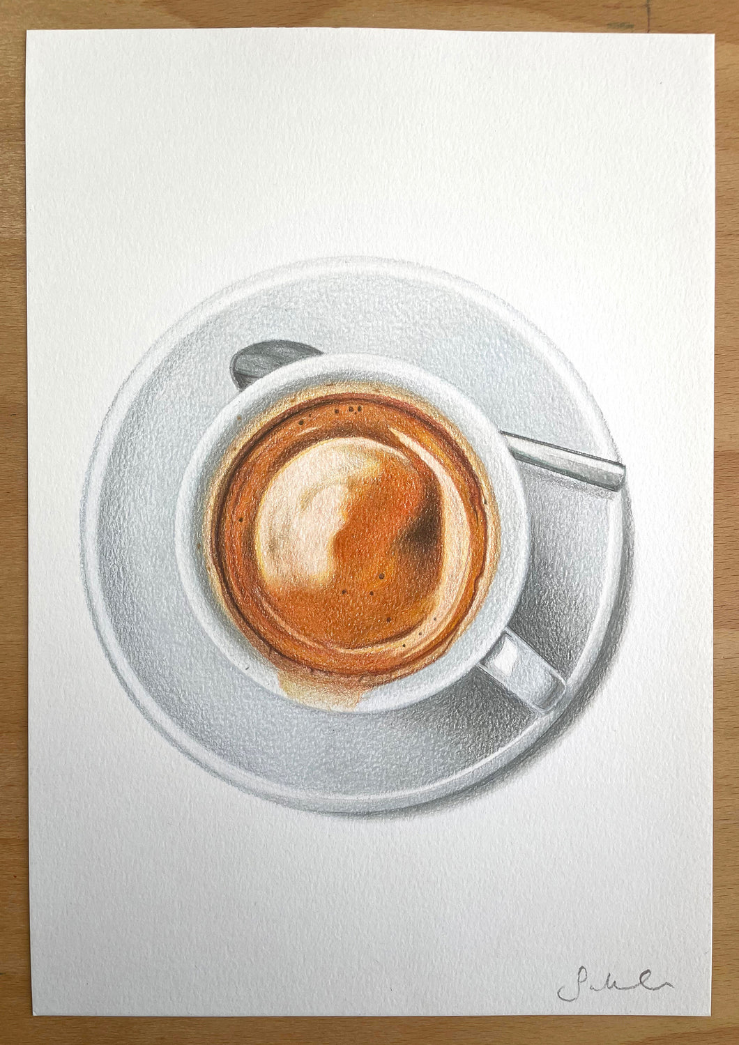 Espresso - Original Hand Drawing