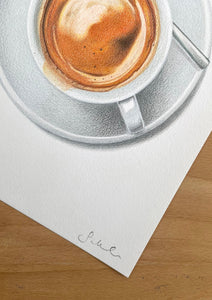 Espresso - Original Hand Drawing