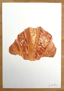 Croissant - Original Hand Drawing