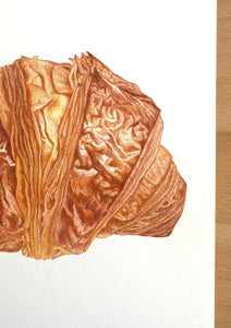 Croissant - Original Hand Drawing