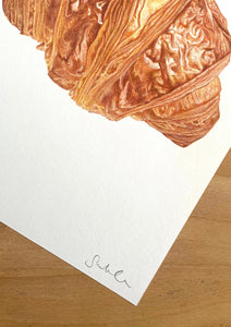 Croissant - Original Hand Drawing