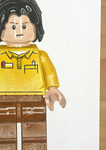 Lego Man - Original Hand Drawing