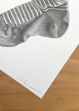 Load image into Gallery viewer, Sock - Original Hand Drawing