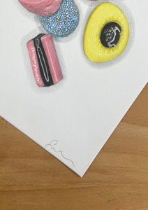 Liquorice Allsorts - Original Hand Drawing