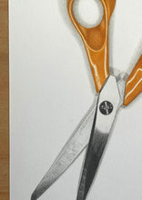 Load image into Gallery viewer, Scissors - Original Hand Drawing